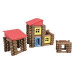 Casute modulare din lemn reconstruibile Maxim 150 piese Log Homes